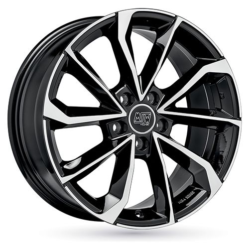 MSW (OZ) MSW 42 gloss black full polished 7.5Jx17 5x112 ET27