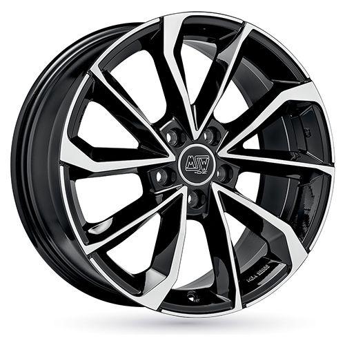 MSW (OZ) MSW 42 gloss black full polished 8.0Jx18 5x112 ET40
