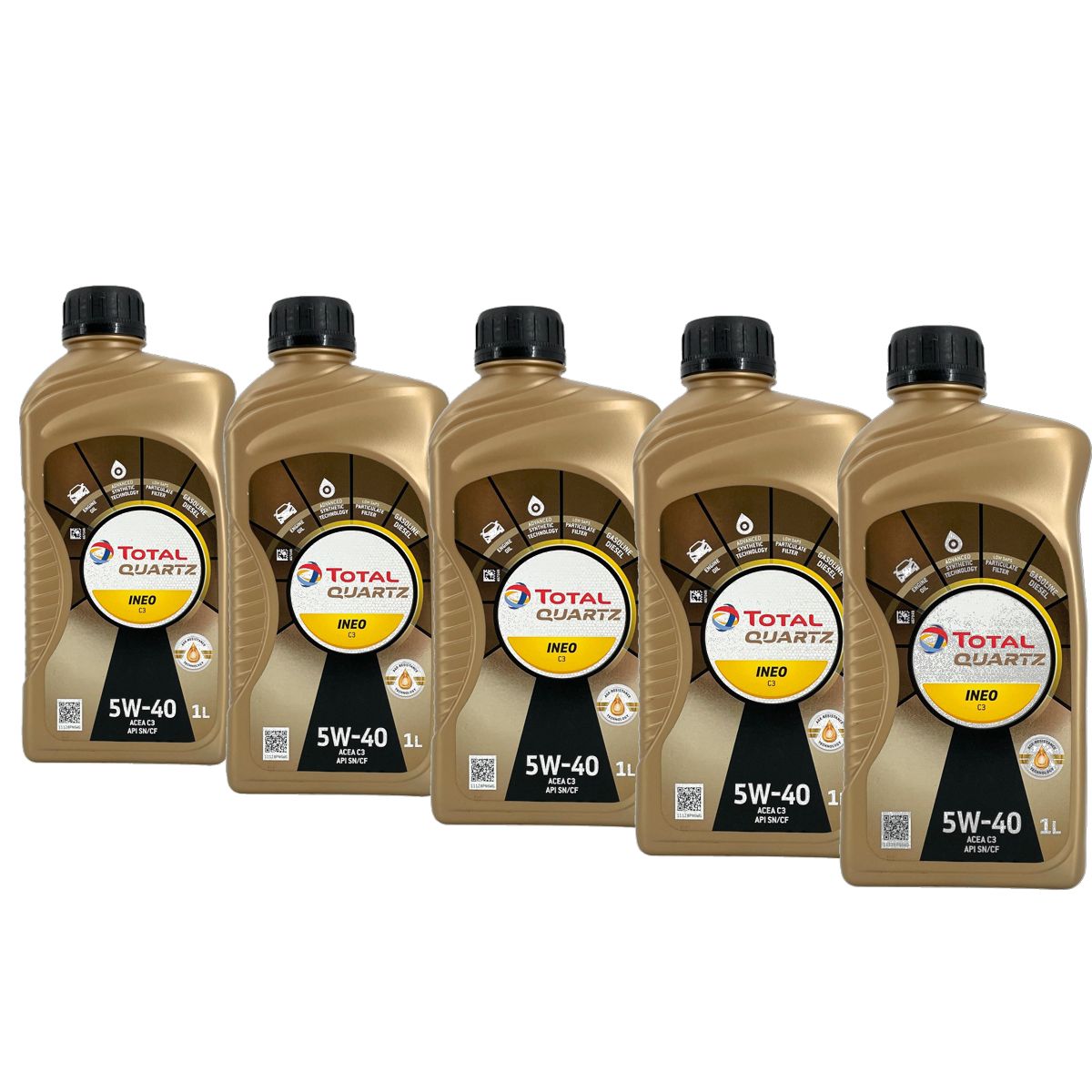 Total Quartz Ineo C3 5W-40 5x1 Liter