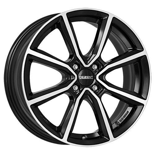 Dezent Tn Dark Black Polished 6.5Jx16 4x100 ET35