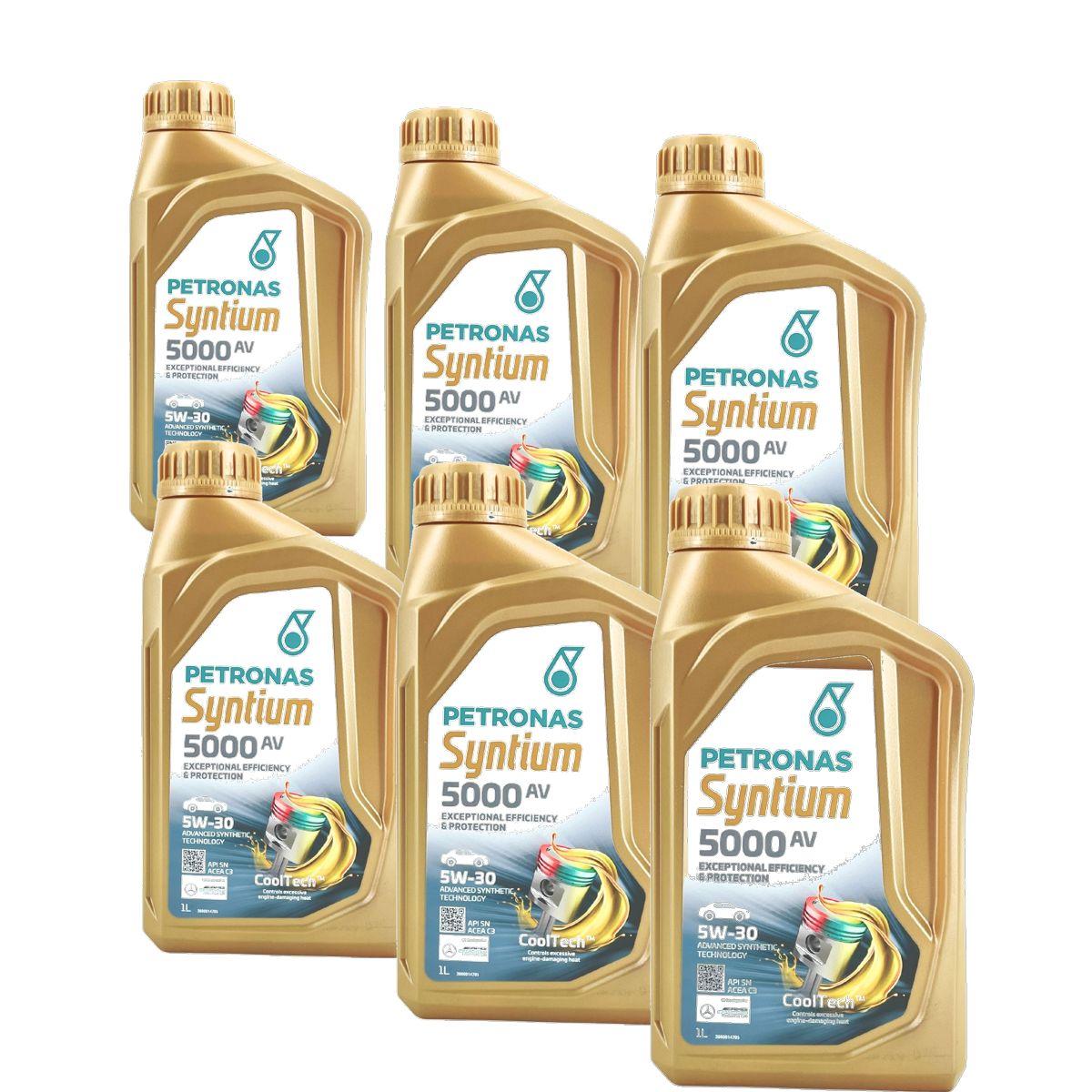 Petronas Syntium 5000 AV 5W-30 SN 6x1 Liter