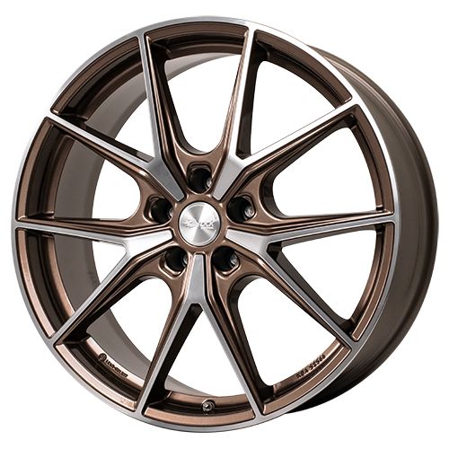 BROCK B40 bronze copper voll poliert 8.0Jx19 5x108 ET45