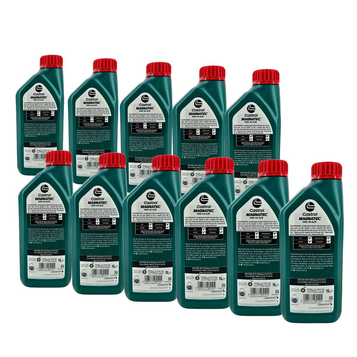 Castrol Magnatec 10W-40 A/B 11x1 Liter