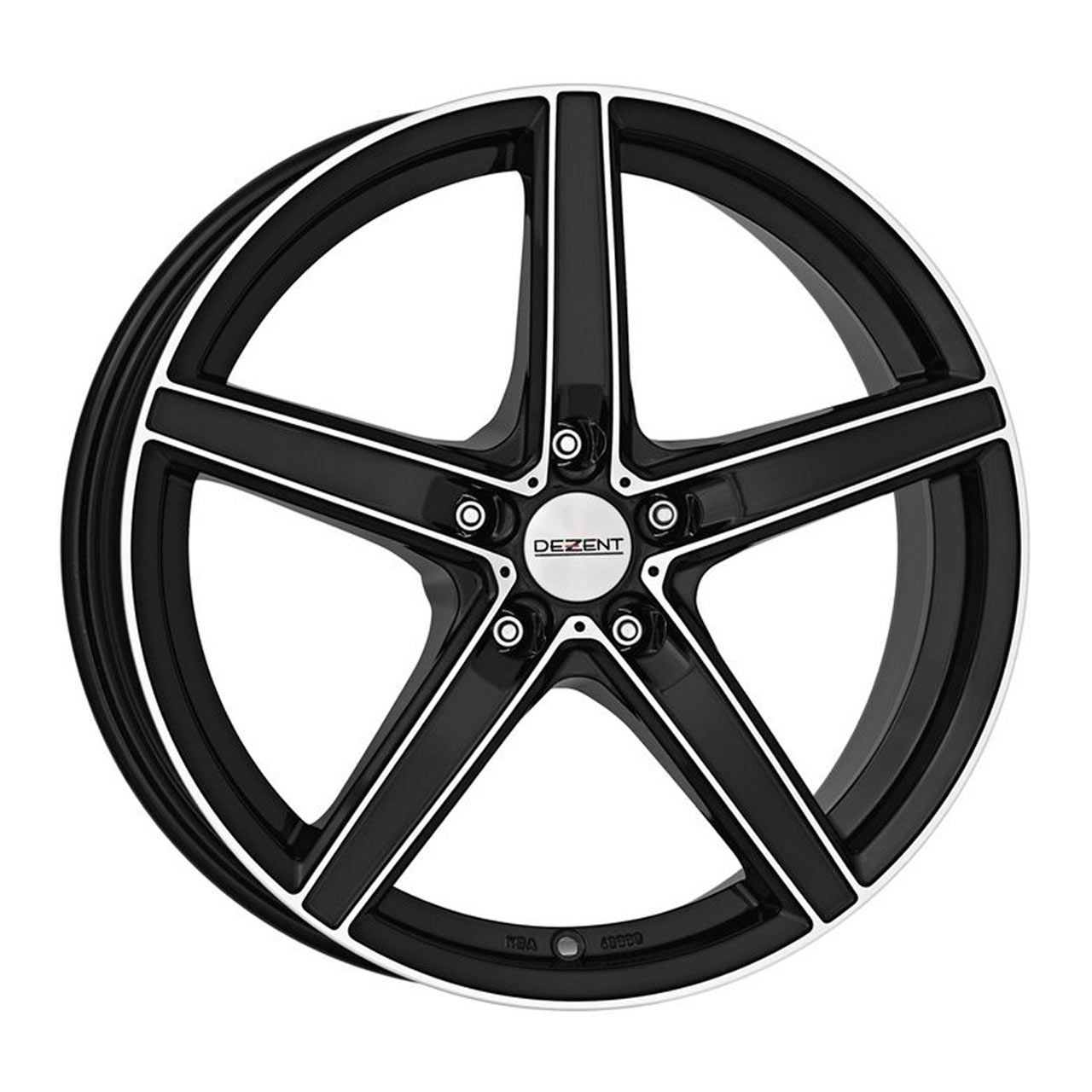 DEZENT DEZENT RN DARK schwarz frontpoliert 7.0Jx16 5x115 ET40