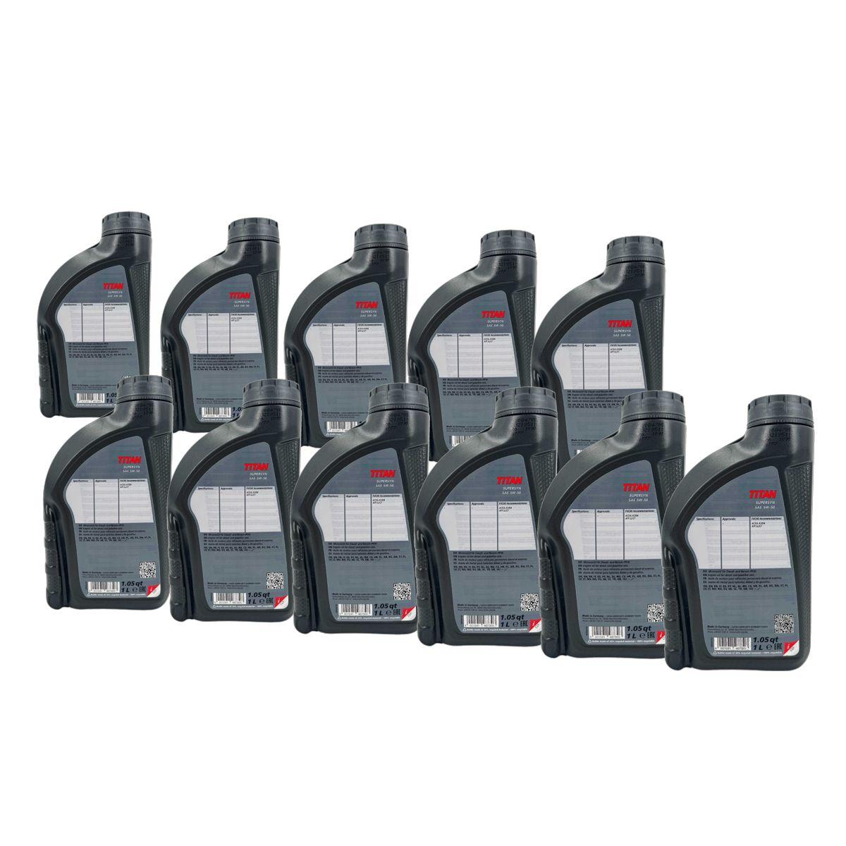Fuchs Titan Supersyn 5W-50 11x1 Liter