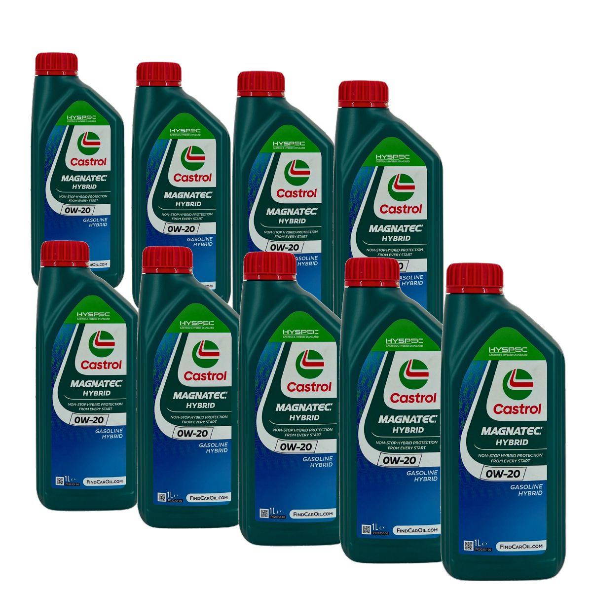 Castrol Magnatec Hybrid 0W-20 9x1 Liter