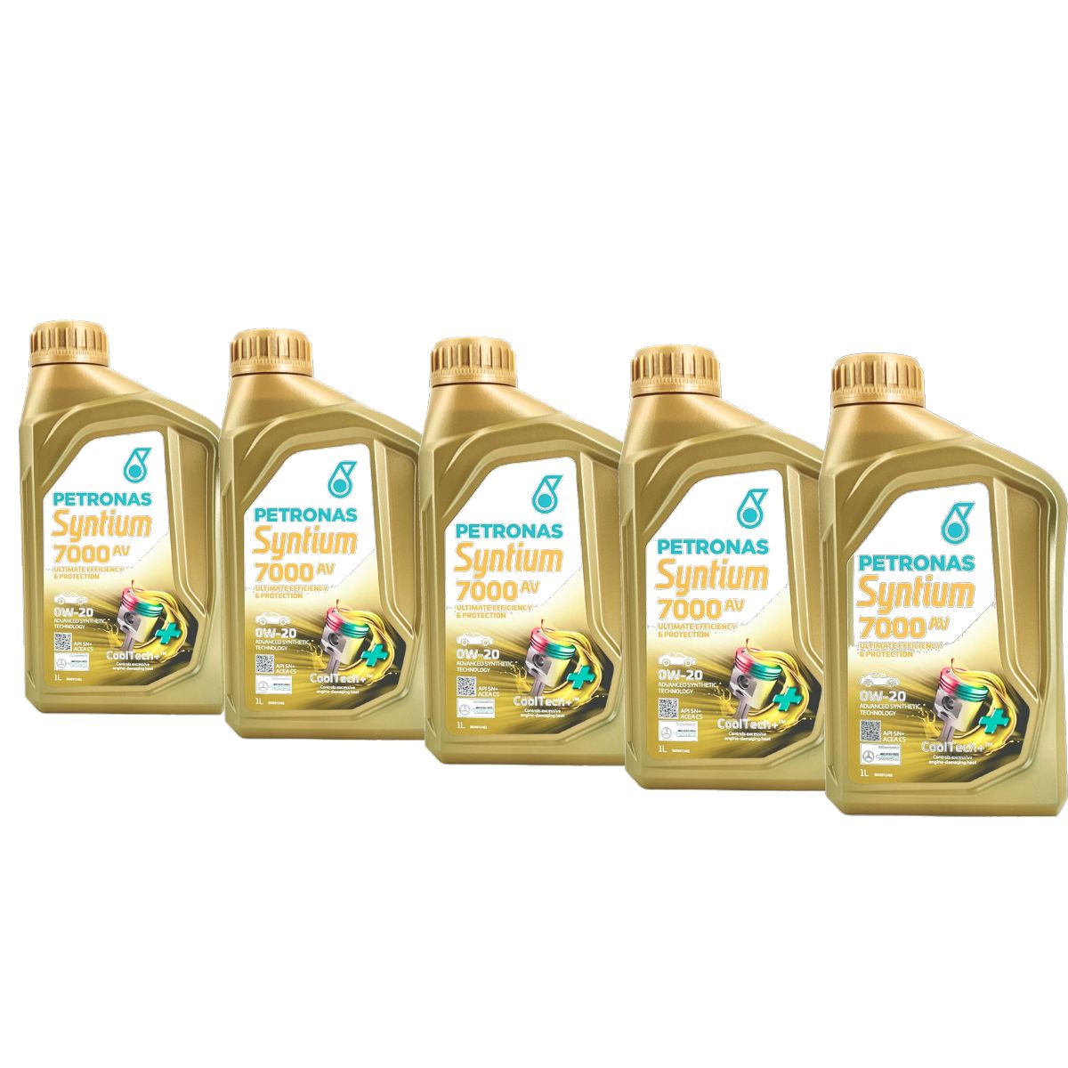 Petronas Syntium 7000 AV 0W-20 5x1 Liter