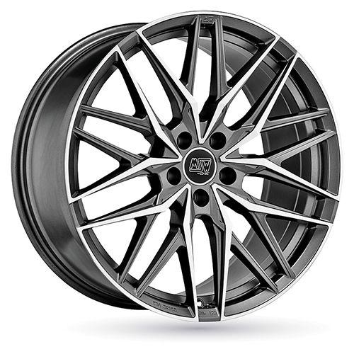 MSW (OZ) MSW 50 matt gun metal full polished 8.5Jx20 5x114.3 ET45