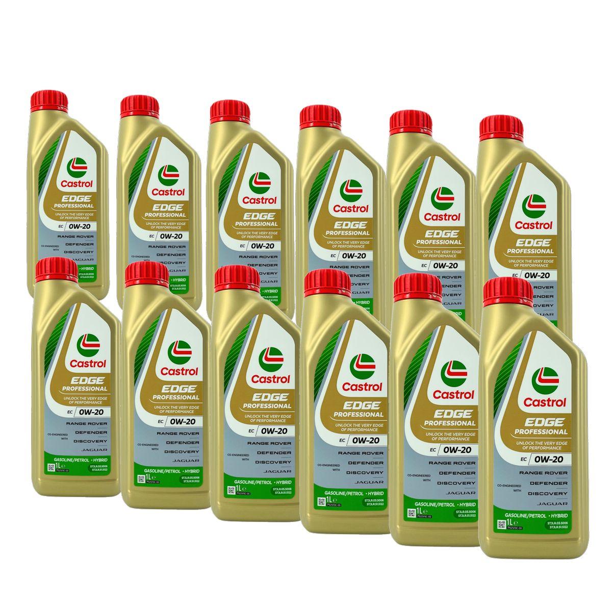 Castrol Edge Professional EC 0W-20 12x1 Liter