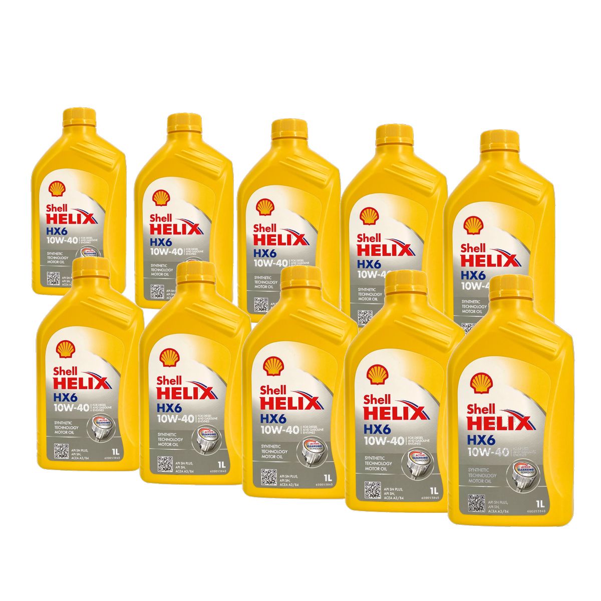 Shell Helix HX6 10W-40 10x1 Liter