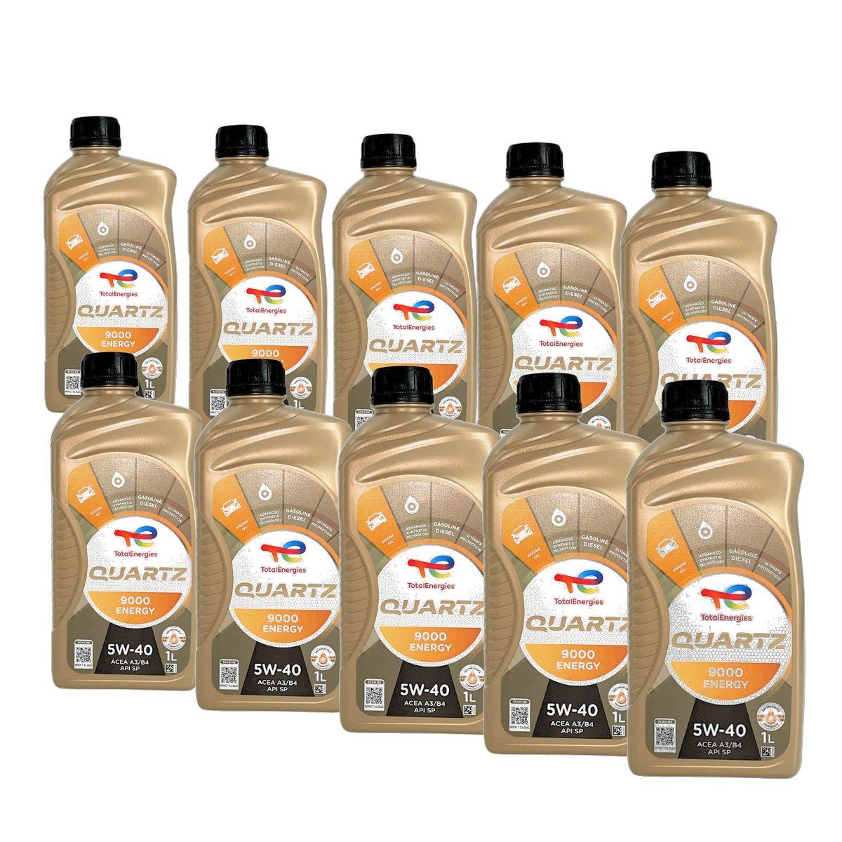 Total Quartz 9000 Energy 5W-40 10x1 Liter