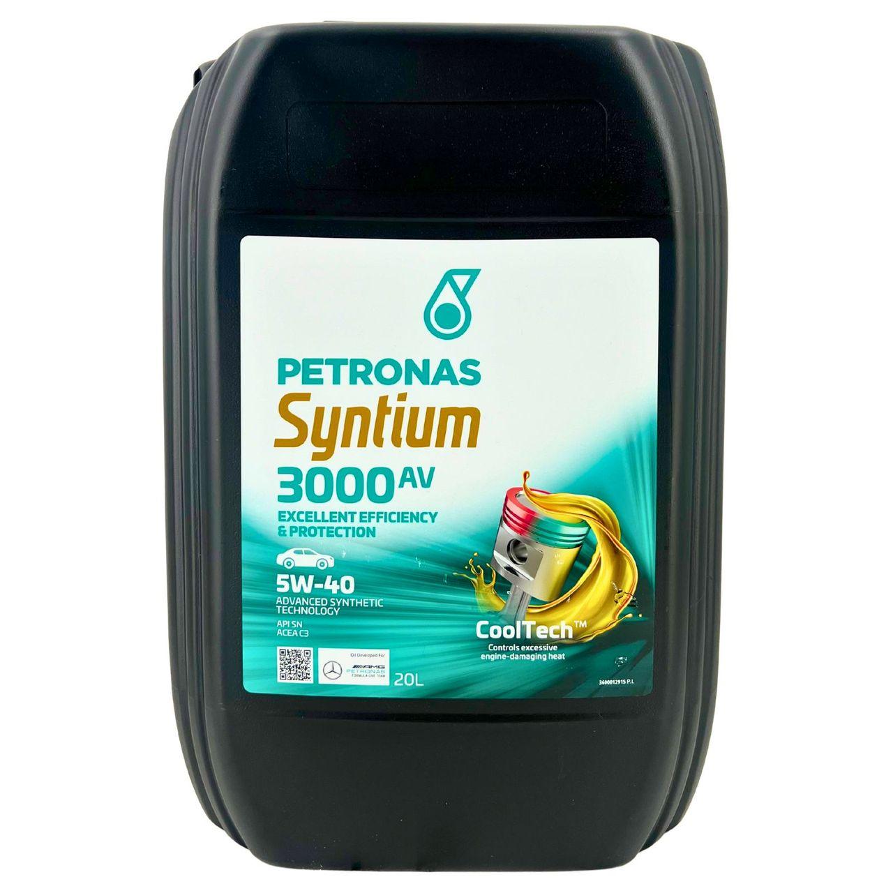 Petronas Syntium 3000 AV 5W-40 20 Liter