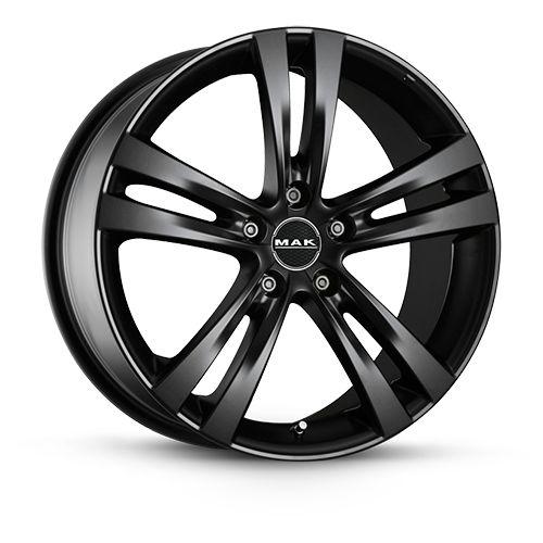 MAK ZENITH matt schwarz 7.0Jx17 5x112 ET42