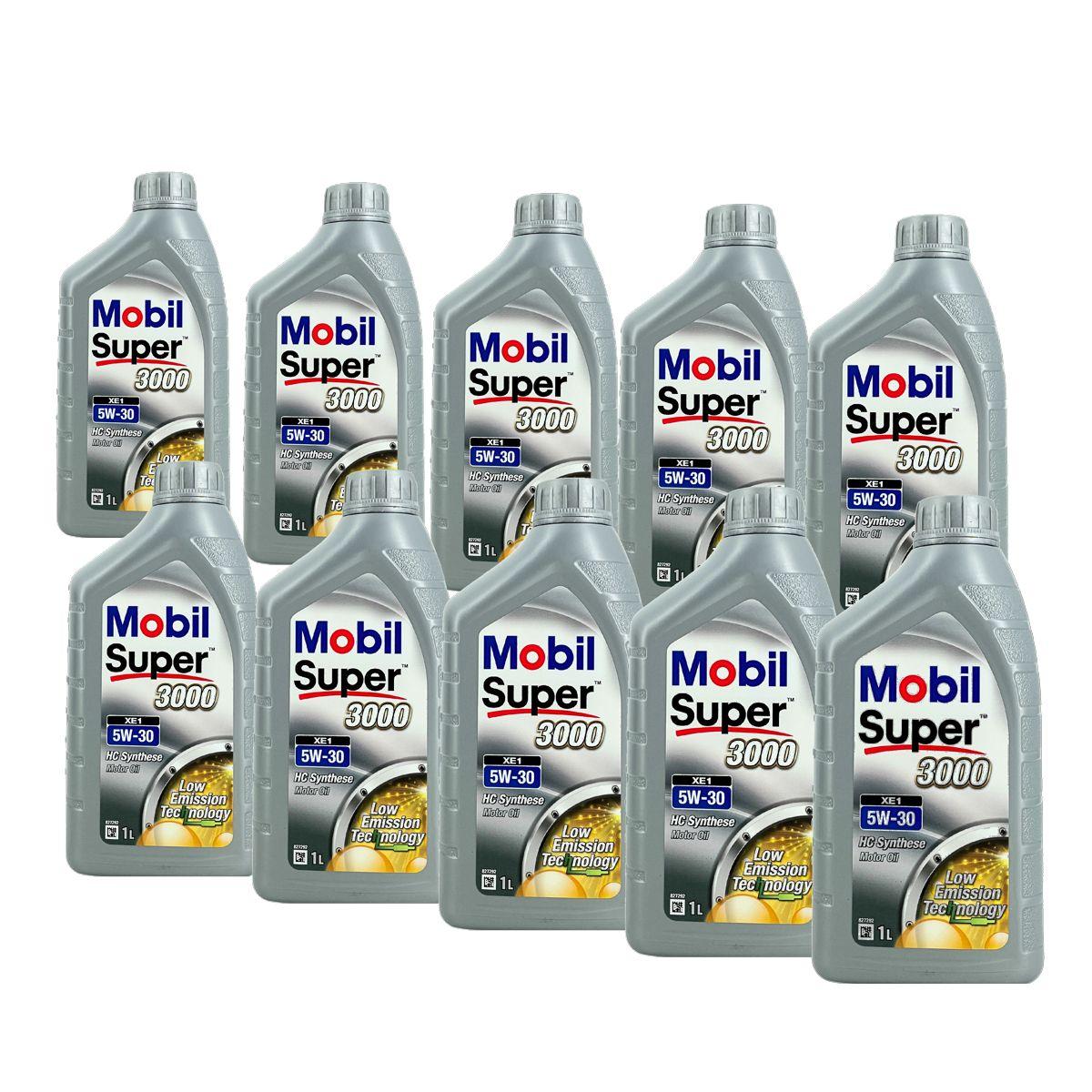 Mobil Super 3000 XE1 5W-30 10x1 Liter