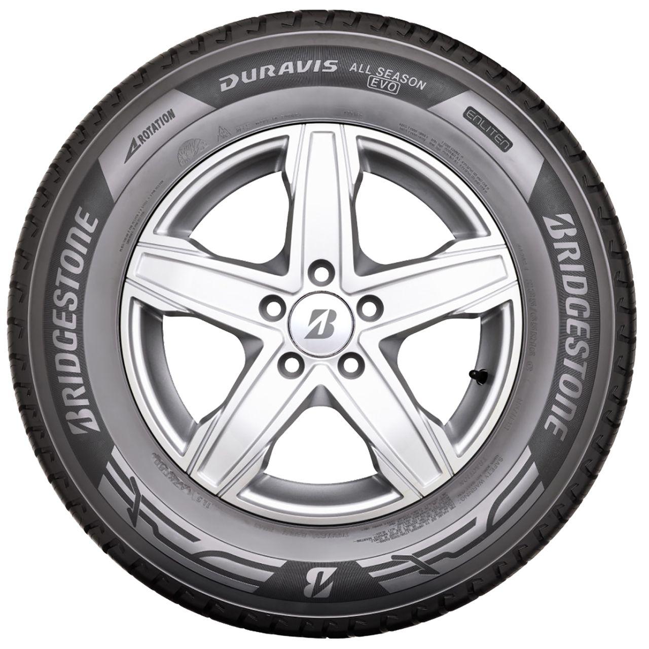 BRIDGESTONE DURAVIS ALL SEASON EVO 225/65R16C 112/110R ENLITEN BSW