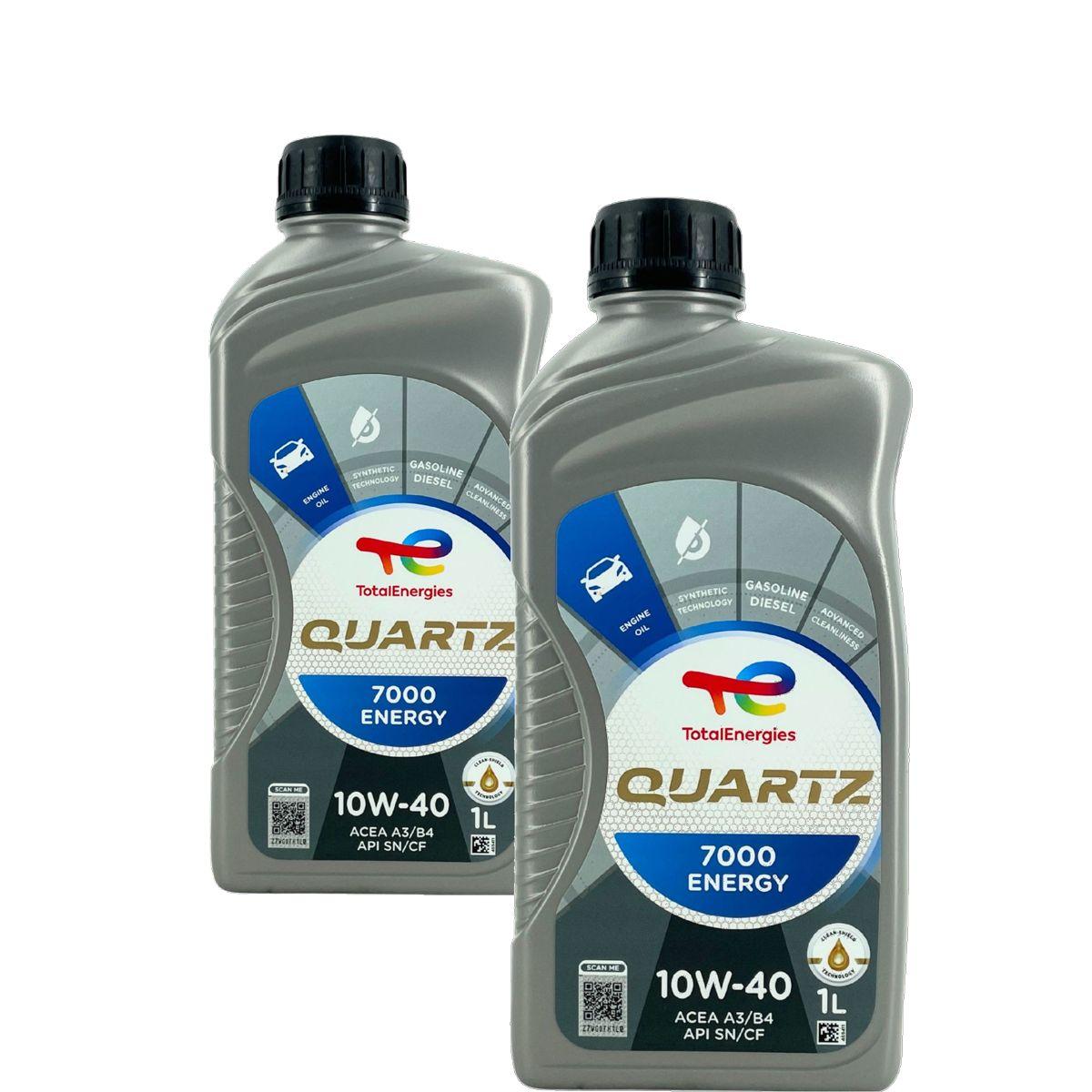 Total Quartz 7000 Energy 10W-40 2x1 Liter