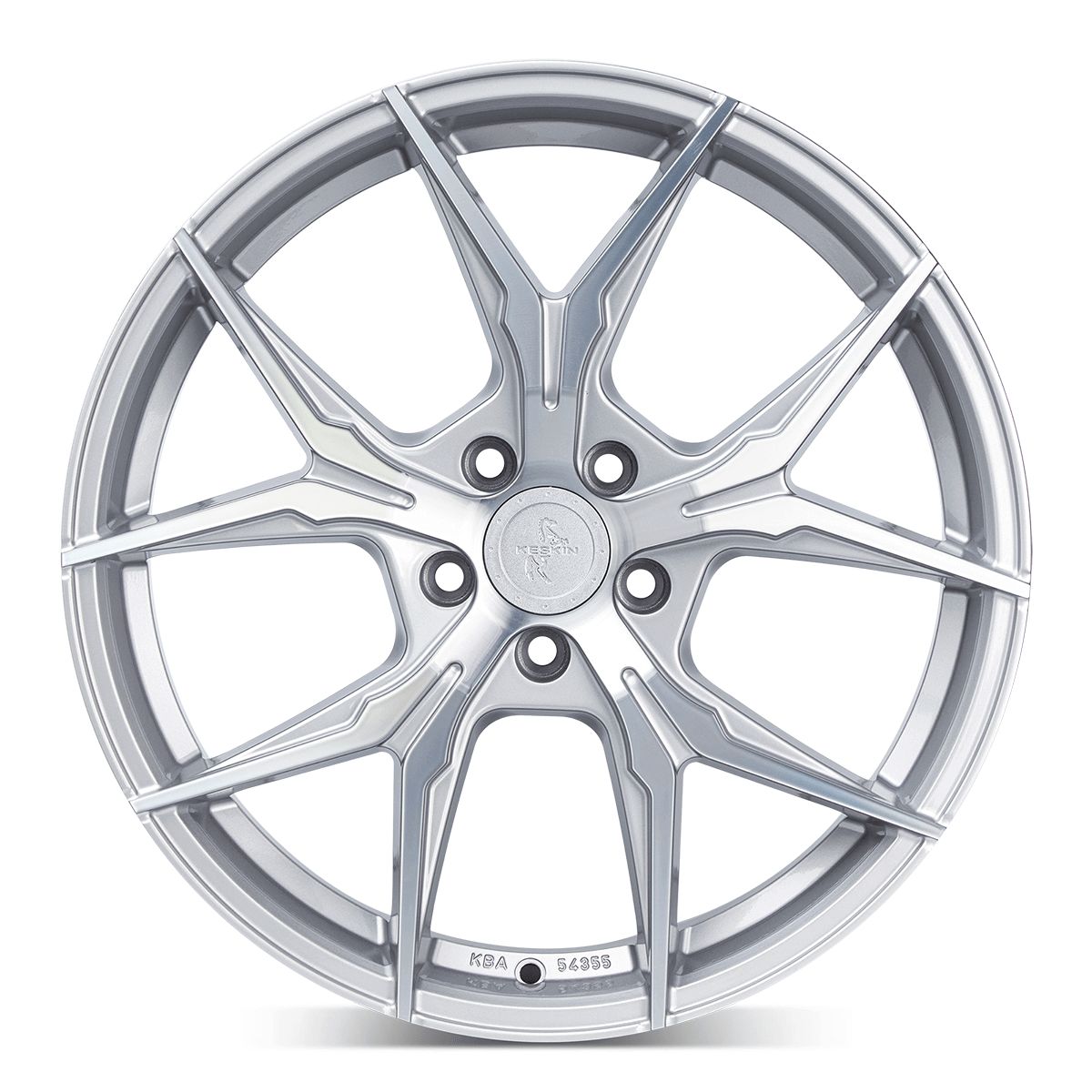 KESKIN WHEELS KT19N silver front polished 8.5Jx19 5x112 ET45