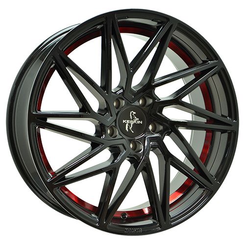KESKIN WHEELS KT20 FUTURE black painted red inside 8.5Jx20 5x112 ET30
