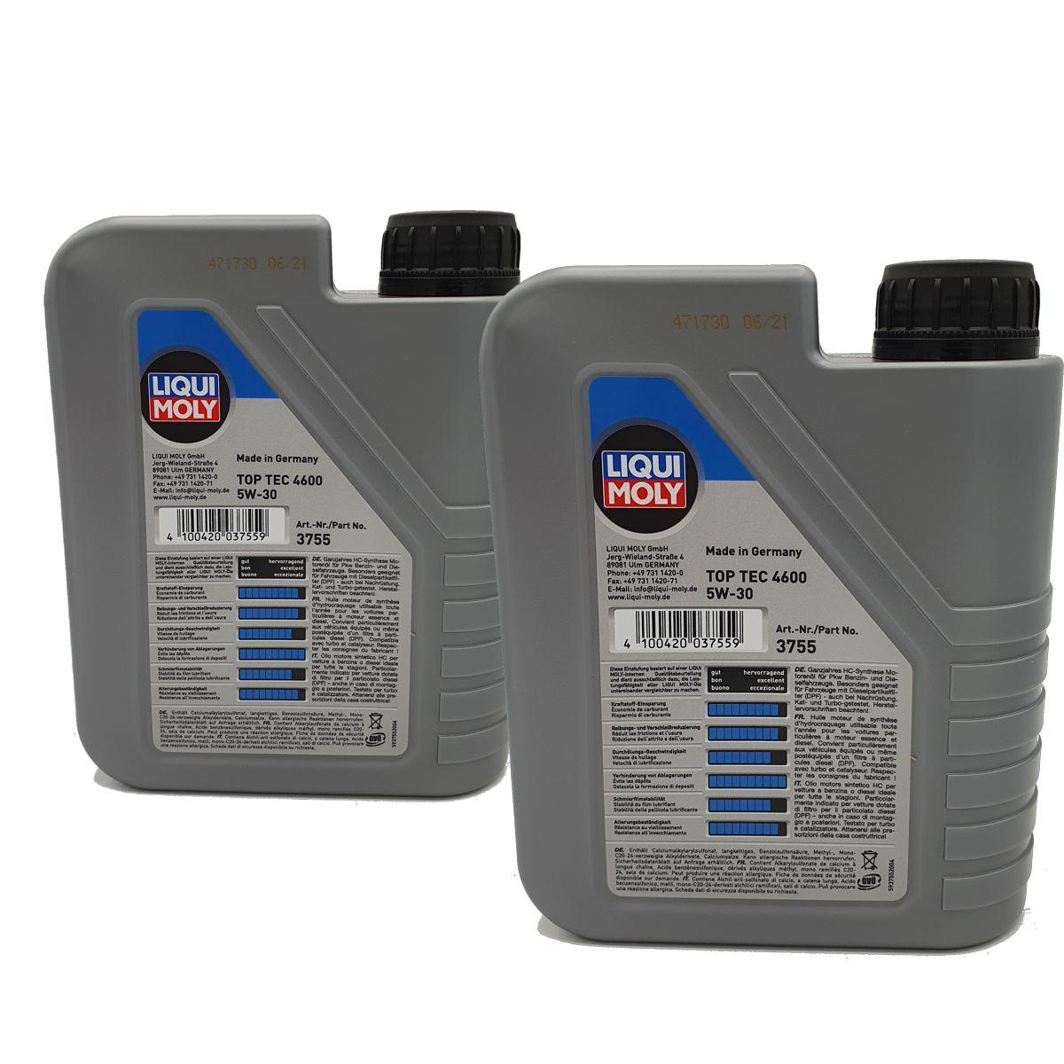 Liqui Moly Top Tec 4600 5W-30 2x1 Liter