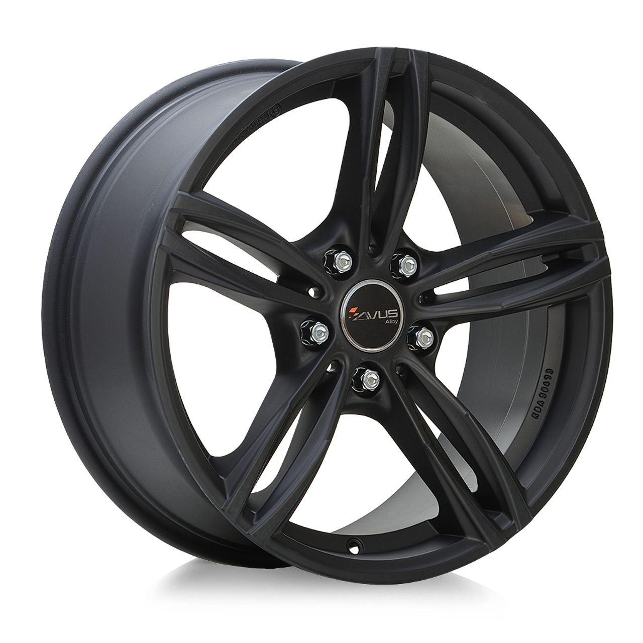 AVUS RACING AF15 matt black 8.0Jx18 5x112 ET45