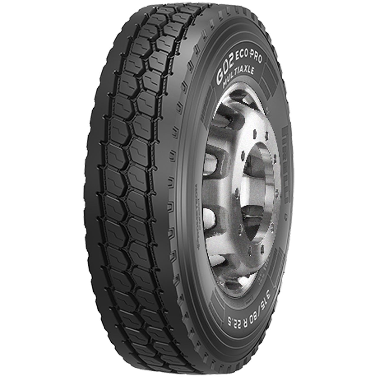 PIRELLI 315/80 R 22.5 TL 158/156K G02 ECO PRO MULTIAXLE M+S 3PMSF