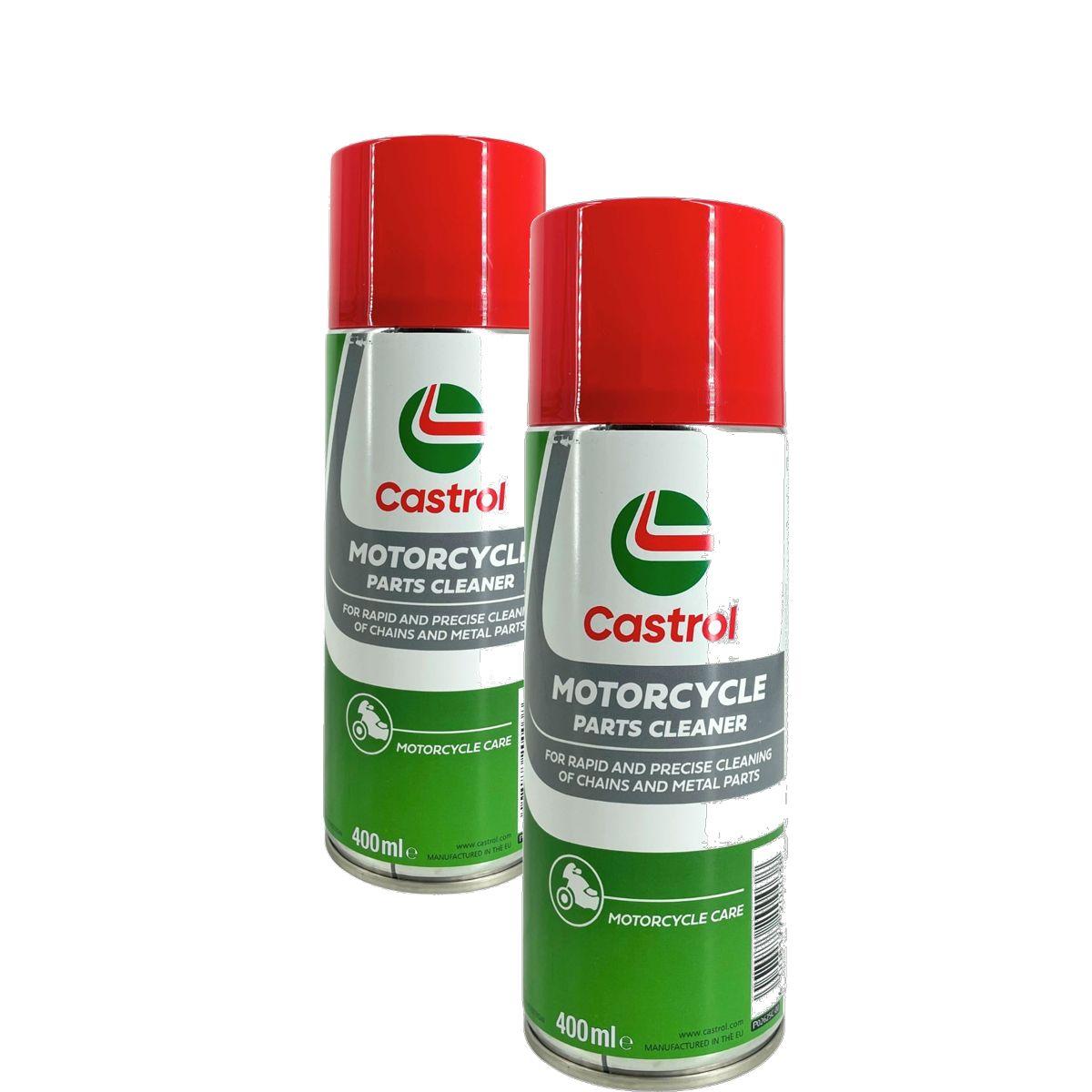 Castrol Motorcycle Parts Cleaner Teilereinigungsspray 2x400 ML