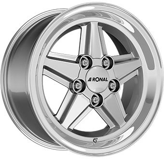 RONAL RONAL R9 silber-hornkopiert 7.0Jx15 5x120 ET17