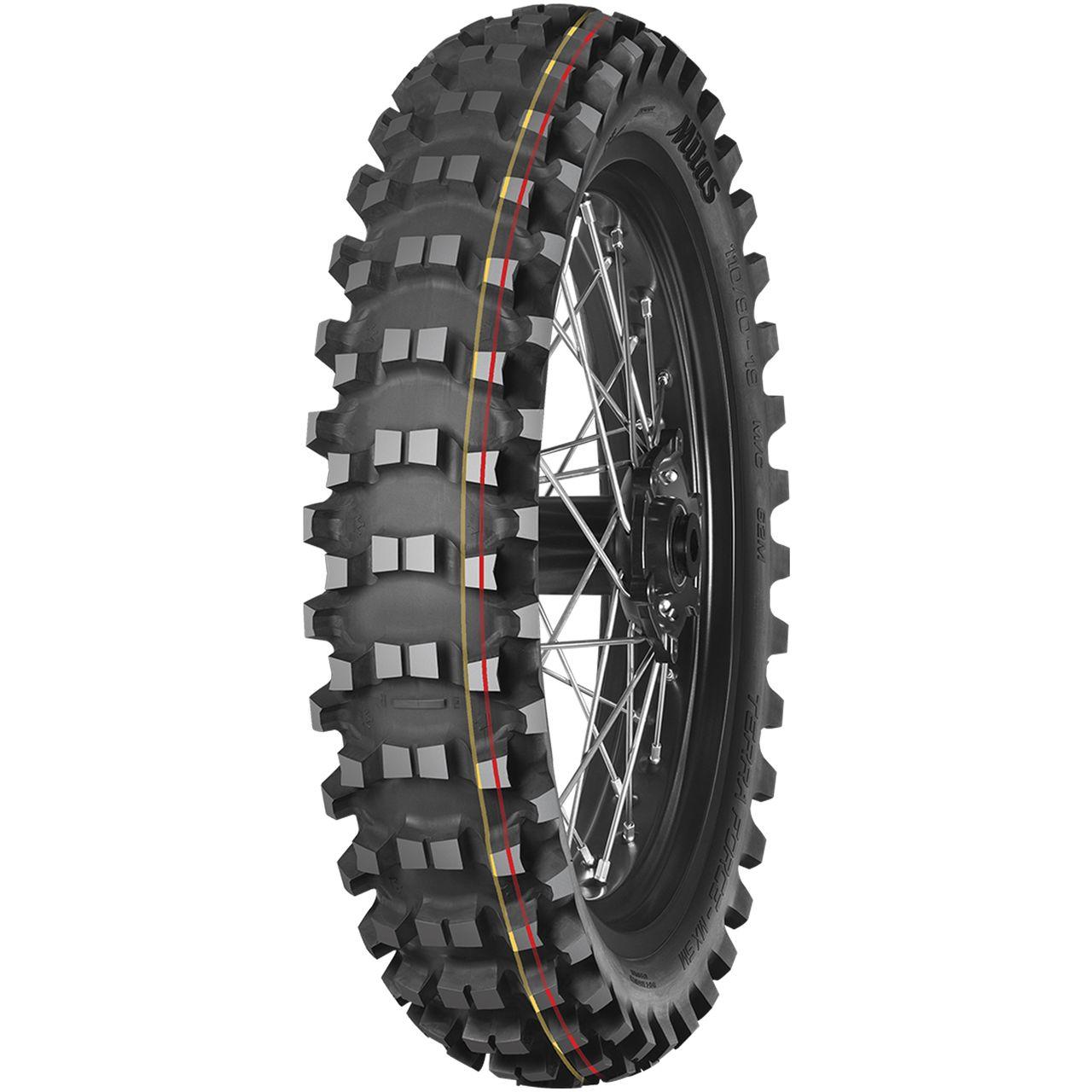 MITAS 90/100 - 16 M/C TT 51M TERRA FORCE-MX SM (RED-YELLOW) (IND)