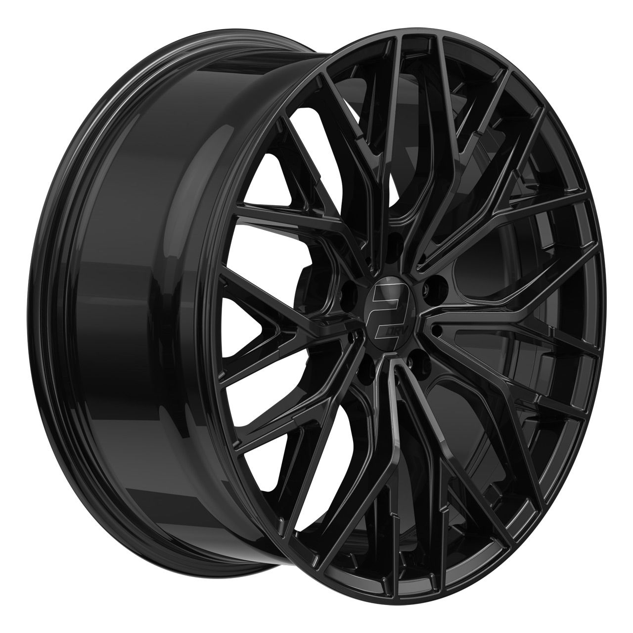 WHEELWORLD-2DRV WH37 black glossy painted 8.5Jx19 5x114.3 ET46
