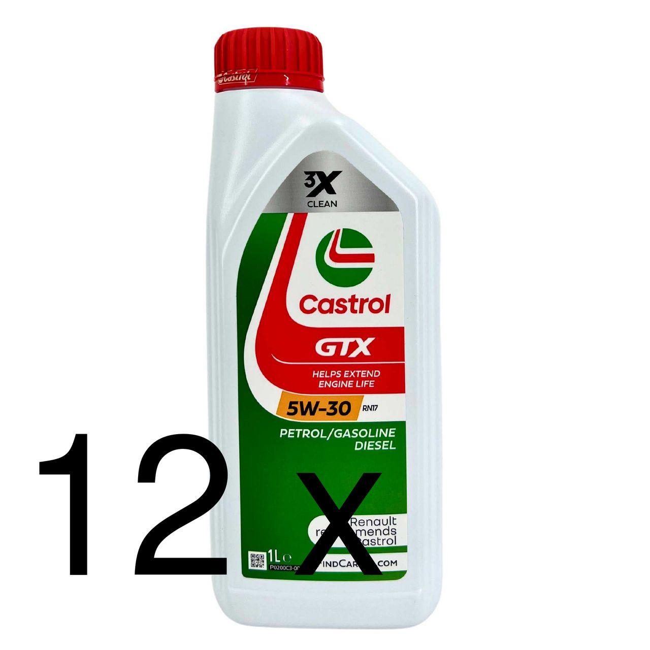 Castrol GTX 5W-30 RN17 12x1 Liter