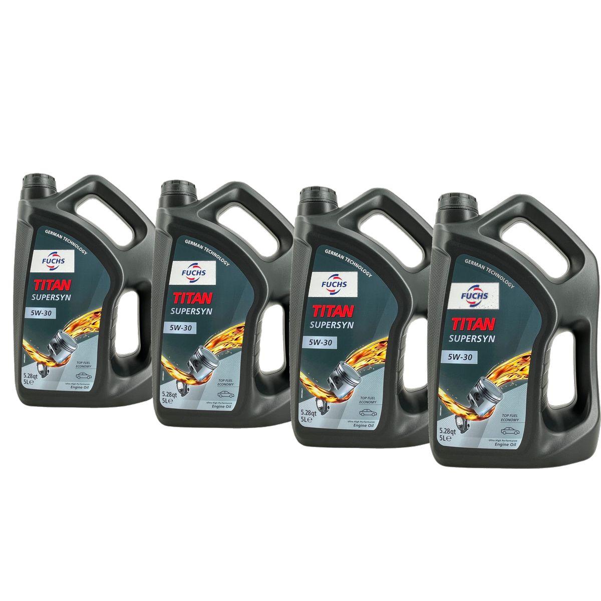 Fuchs Titan Supersyn 5W-30 4x5 Liter