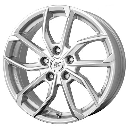 RC-DESIGN RC34 kristallsilber 6.5Jx17 4x100 ET44