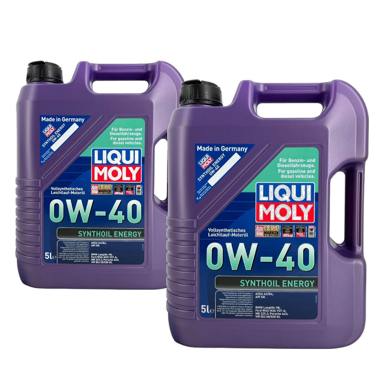 Liqui Moly Synthoil Energy 0W-40 2x5 Liter
