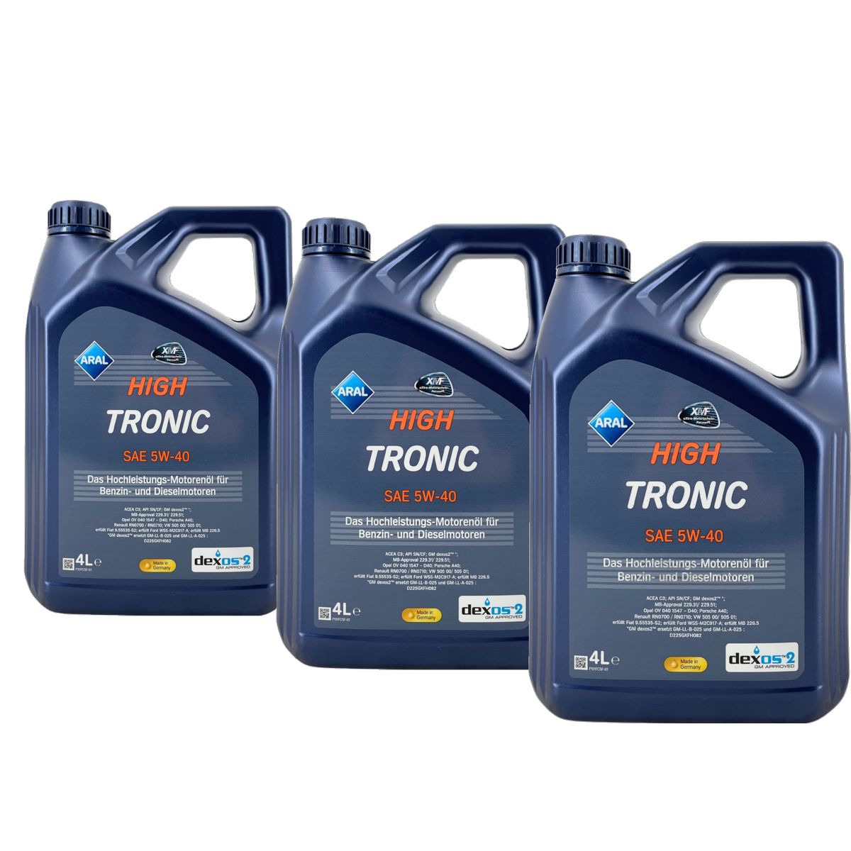 Aral HighTronic 5W-40 3x4 Liter