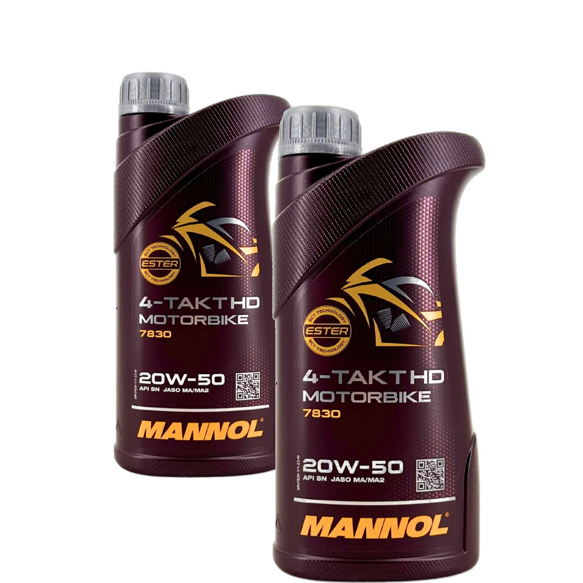 Mannol 4-Takt Motorbike HD 20W-50 2x1 Liter