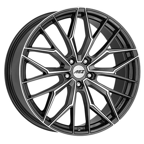 AEZ PORTO DARK gunmetal/front-polished 9.0Jx20 5x108 ET40