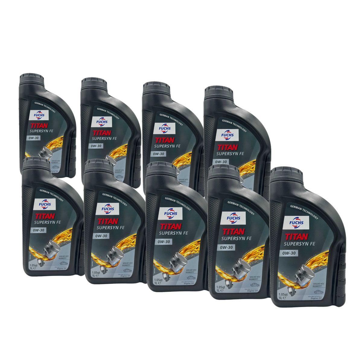 Fuchs Titan Supersyn FE 0W-30 9x1 Liter