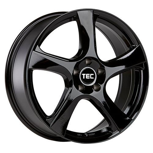 TEC-SPEEDWHEELS AS5 schwarz-glanz 7.0Jx17 5x100 ET38