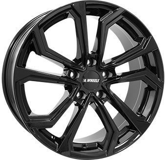 ITWHEELS ELLA shiny black 8.0Jx18 5x108 ET45