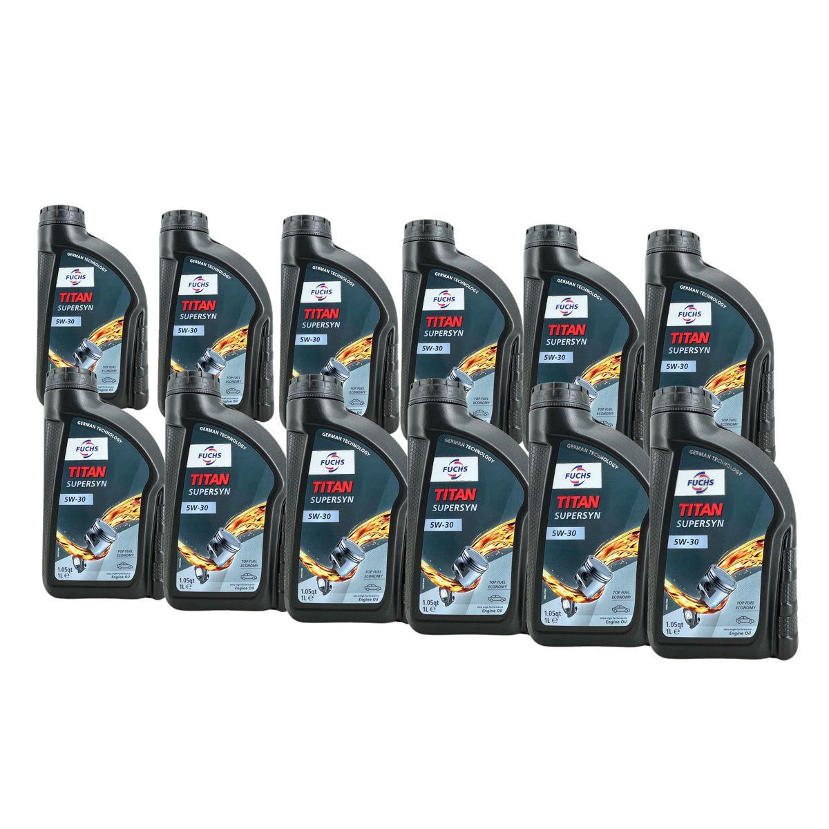 Fuchs Titan Supersyn 5W-30 12x1 Liter