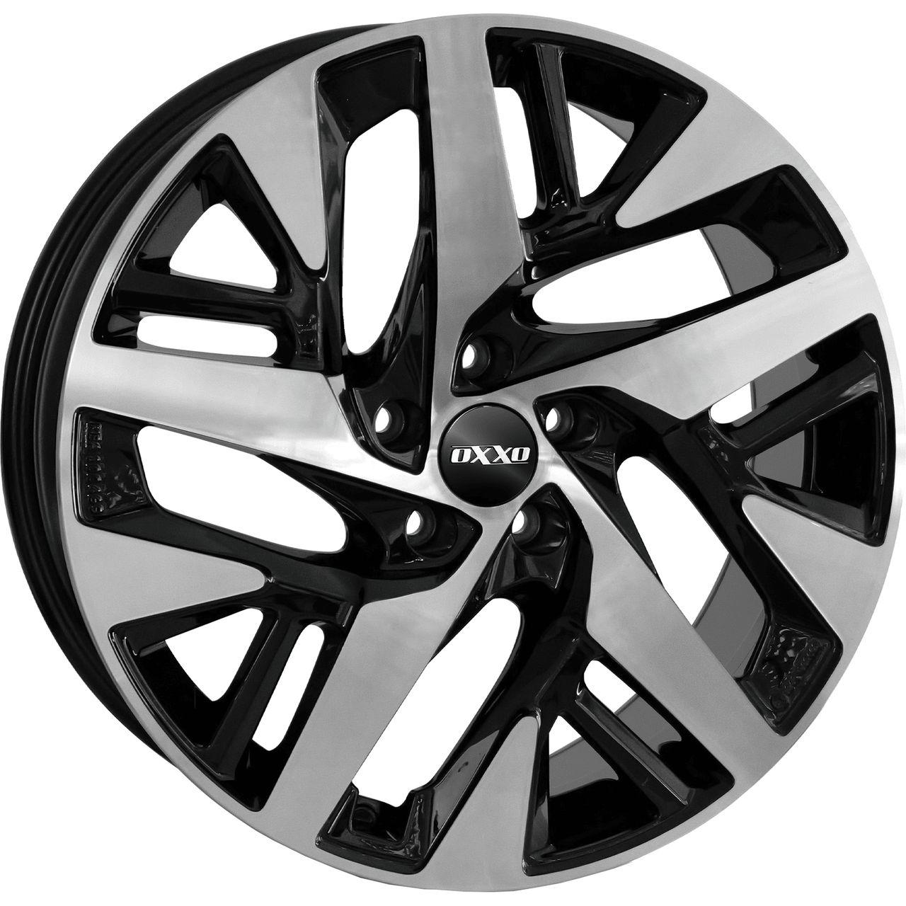 OXXO WHEELS PULSE PRO BICOLOR (OX27) black / polished 8.0Jx20 5x112 ET45