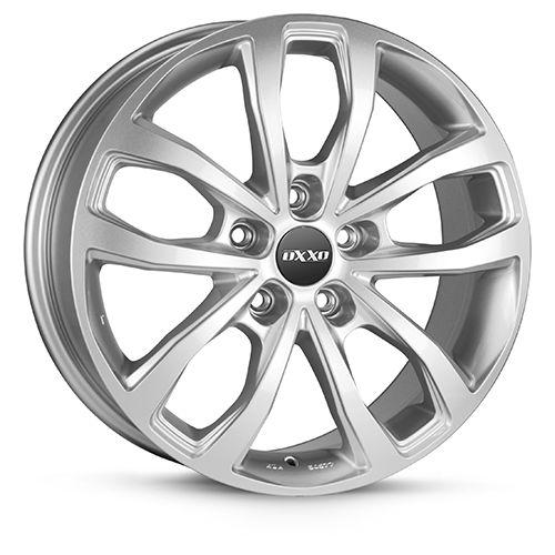 OXXO WHEELS HYPERION silber 7.0Jx17 5x120 ET56
