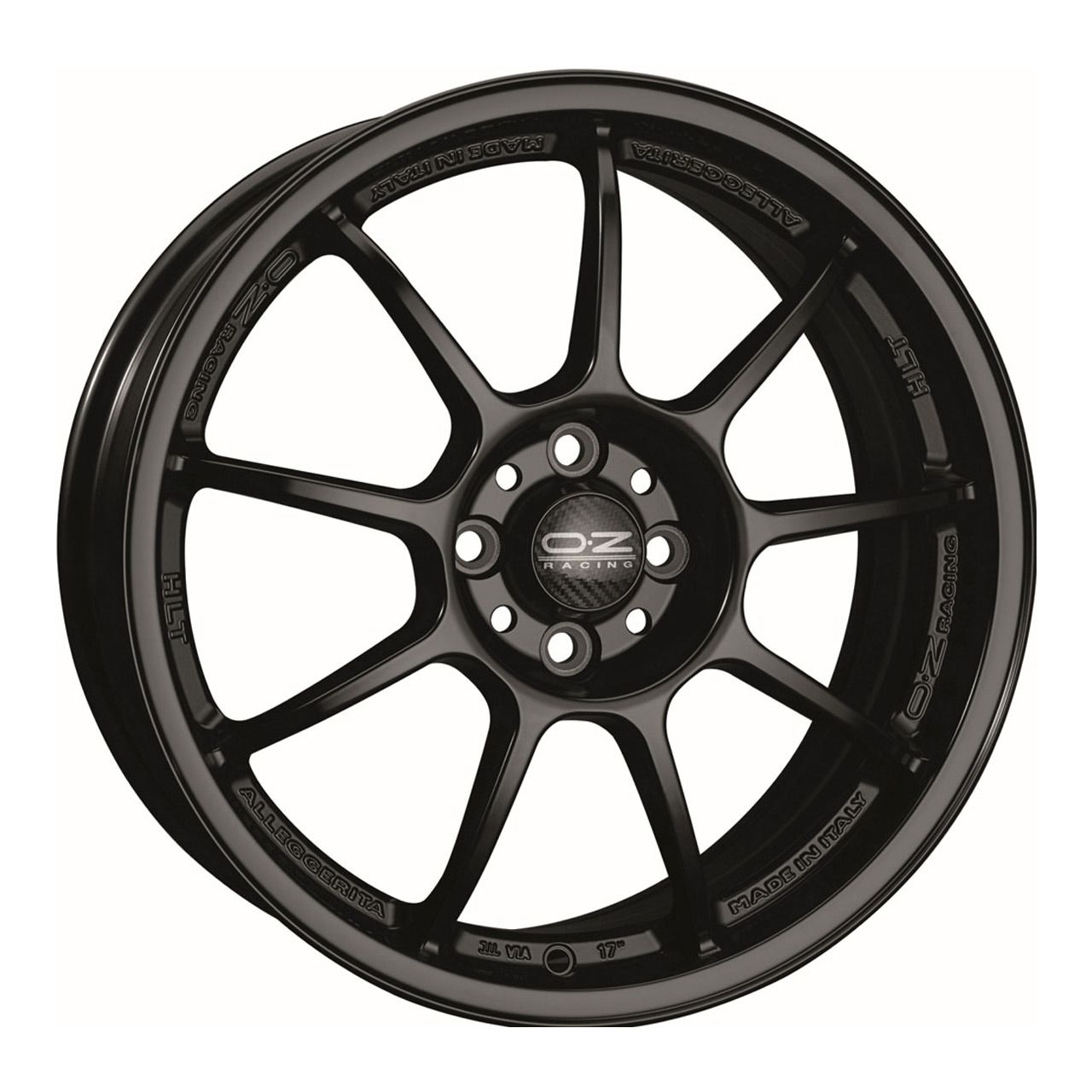 OZ ALLEGGERITA HLT matt schwarz 8.0Jx17 5x108 ET55