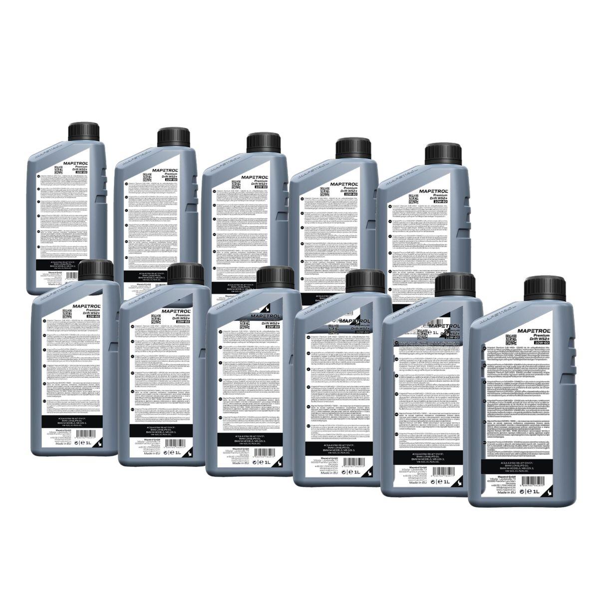 Mapetrol Premium Drift WS2+ 10W-60 11x1 Liter