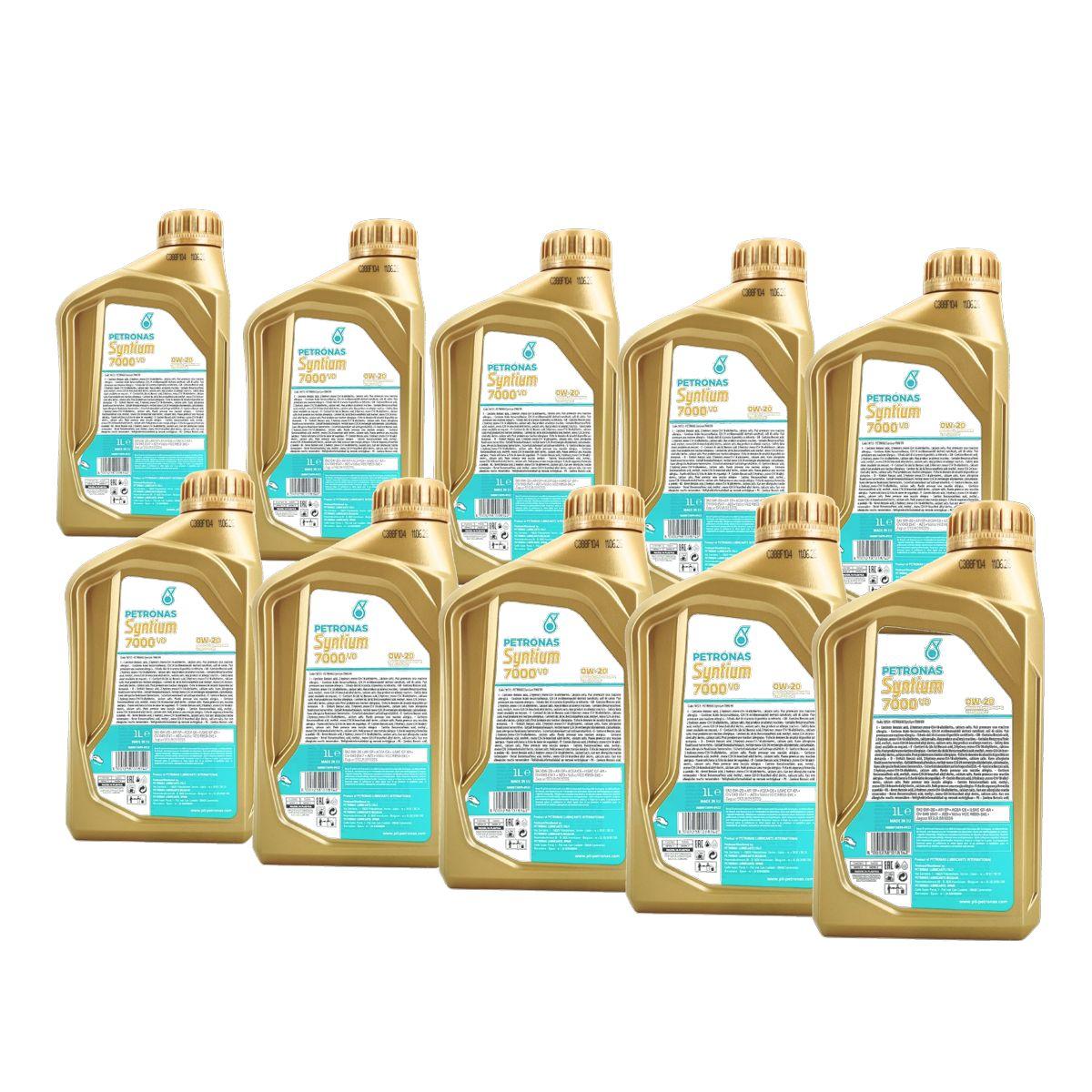 Petronas Syntium 7000 VO 0W-20 10x1 Liter