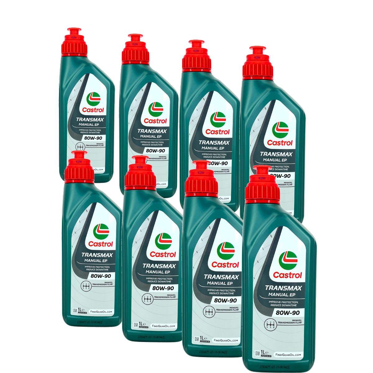 Castrol Transmax Manual EP 80W-90 8x1 Liter