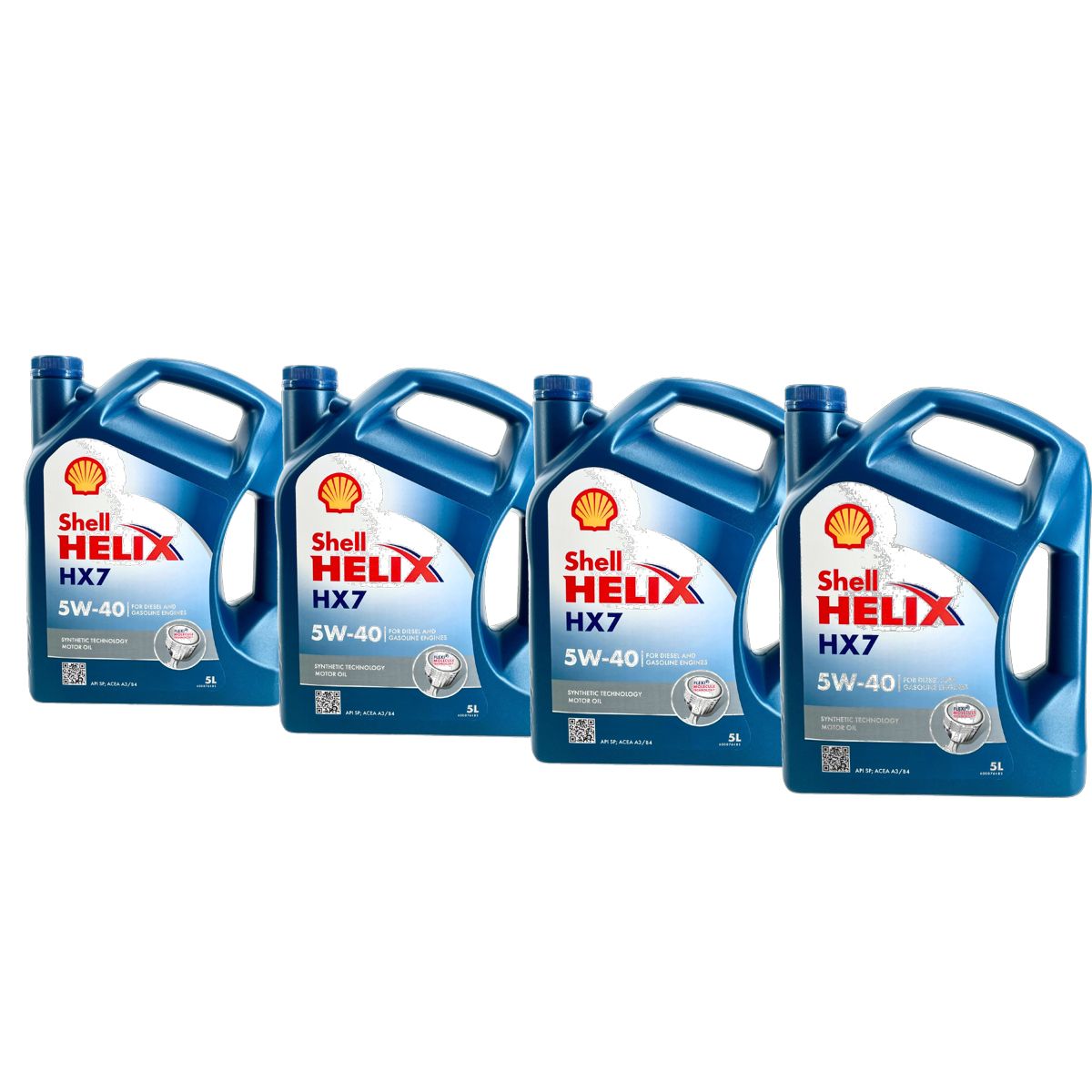 Shell Helix HX7 5W-40 4x5 Liter