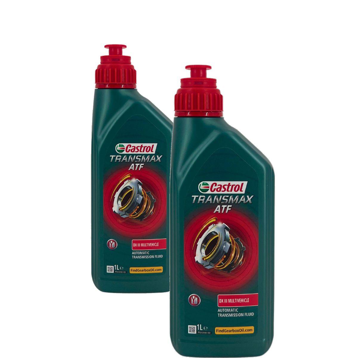 Castrol Transmax ATF DX III Multivehicle 2x1 Liter
