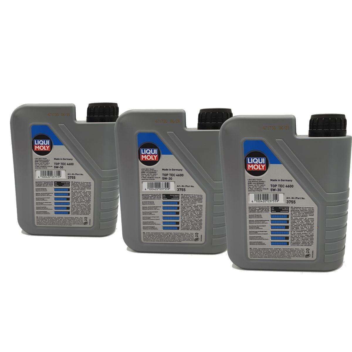 Liqui Moly Top Tec 4600 5W-30 3x1 Liter