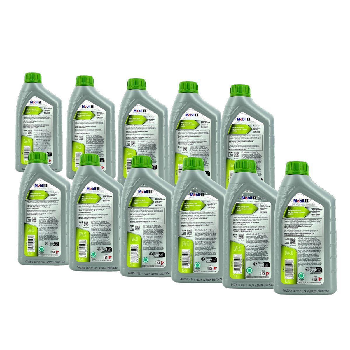 Mobil 1 ESP X2 0W-20 11x1 Liter